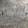 Wrought Iron Bench Hand Forged
