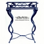 Stand lavello in ferro battuto