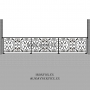 Wrought Iron Railing Drawing
