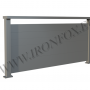 Алуминиев парапет - 2000x1000mm.