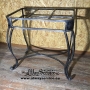 Wrought Iron stand for bathroom