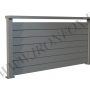 Алуминиев парапет - 2000x1000mm.