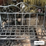 Wrought iron bench