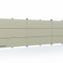Модерна ограда от фиброцимент - 2440x600x8mm.