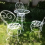 Wrought iron chair