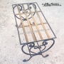 Wrought iron stool
