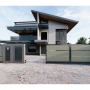 Modern fiber cement fence - 2440x600x8mm.