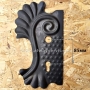 Wrought Iron Lock Plate 167x297/2mm