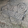 Wrought Iron Bench Hand Forged